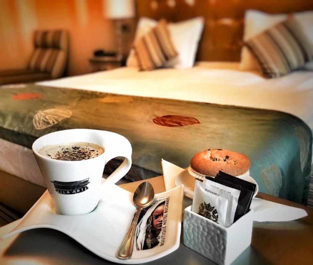 Hotel Boutique Vila Arte Bukarest Exteriör bild
